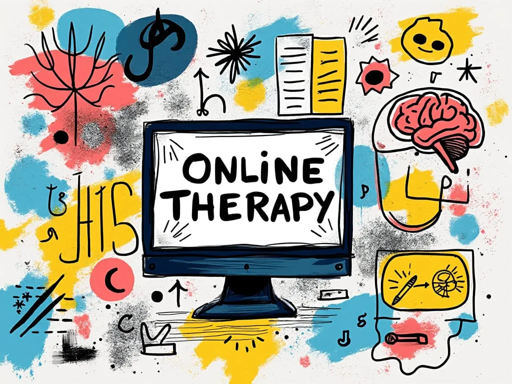 Illustration - Thérapie en ligne : Le renouveau de la psychanalyse à l'ère numérique
